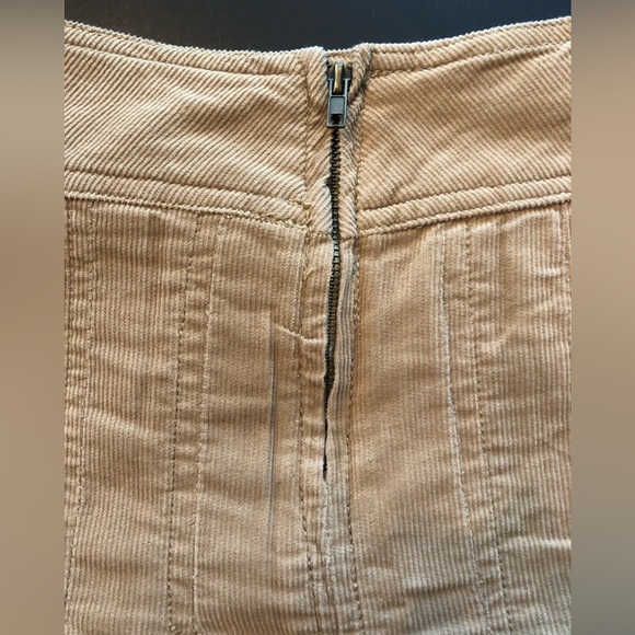 UNIF Hack tan corduroy tactical mini skirt - Picture 13 of 13